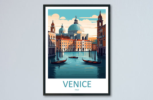 Venice Travel Print Wall Art Venice Italy Wall Hanging Home Decoration Venice Gift Art Lovers Wall Art Print Venice Italy St. Mark's Square