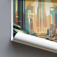 Bangkok Travel Print Wall Art Bangkok Wall Hanging Home Decor Bangkok Gift Art Lovers Wall Art Thailand Travel Print Gift Thai Travel Art