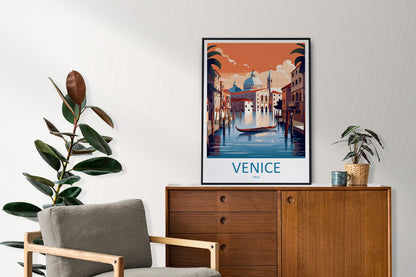 Venice Travel Print Wall Art Venice Italy Wall Hanging Home Decoration Venice Gift Art Lovers Wall Art Print Venice Italy St. Mark's Square