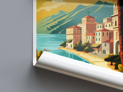 Sorrento Travel Print Wall Art Sorrento Wall Hanging Home Décor Sorrento Gift Art Lovers Italy Art Lover Gift Sorrento Print Sorrento Art