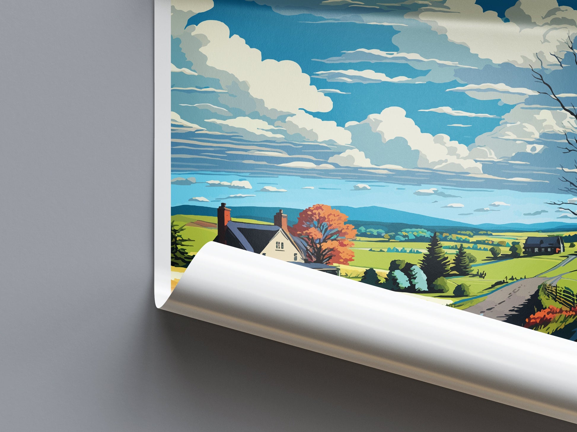 Central Pennsylvania Travel Print Wall Art Central Pennsylvania Wall Hanging Home Décor Central Gift Art Lovers Pennsylvania Art Lover