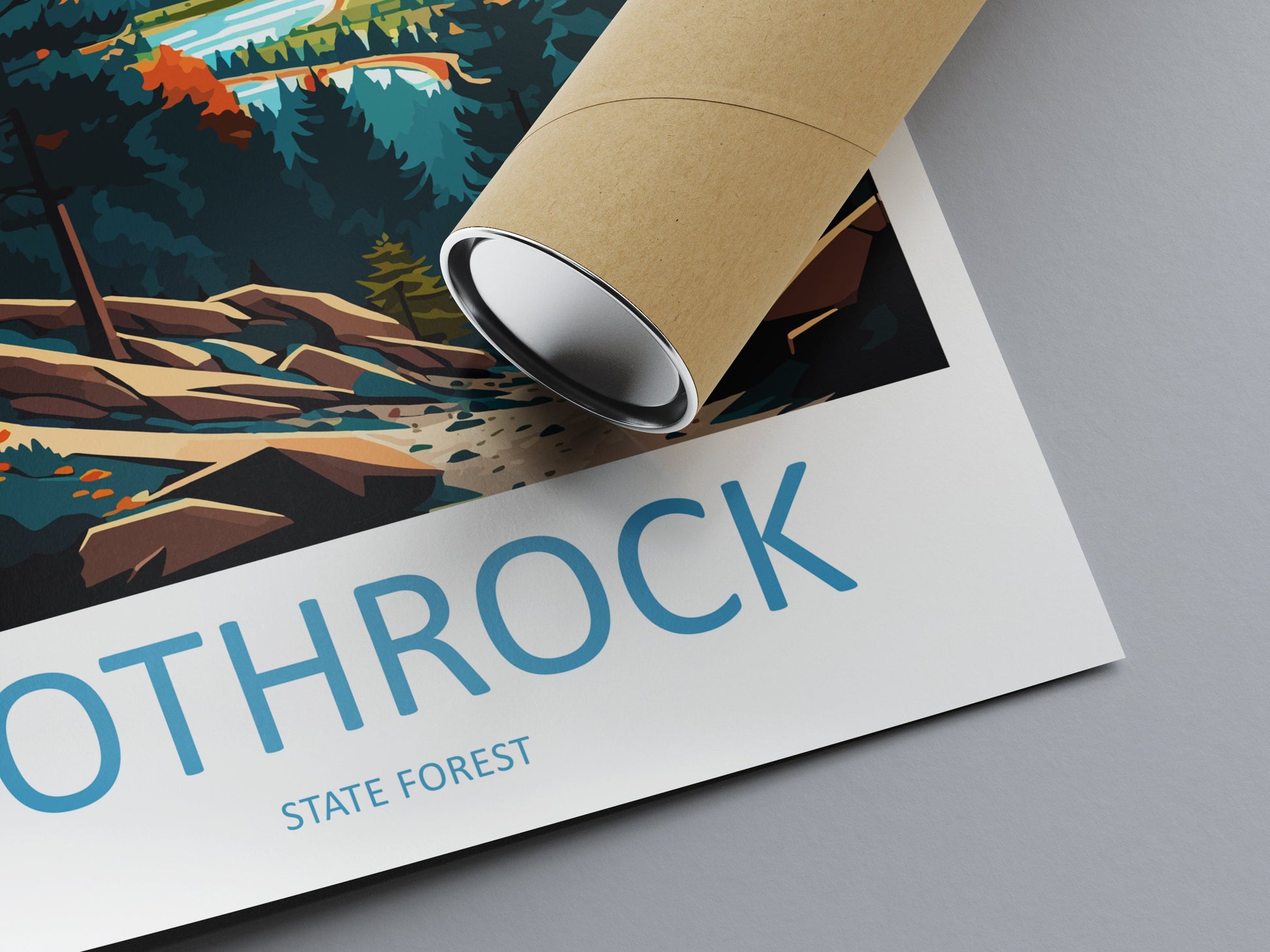 Rothrock State Forest Travel Print Wall Art Rothrock State Forest Wall Hanging Home Décor Rothrock State Forest Gift Art Lovers Pennsylvania