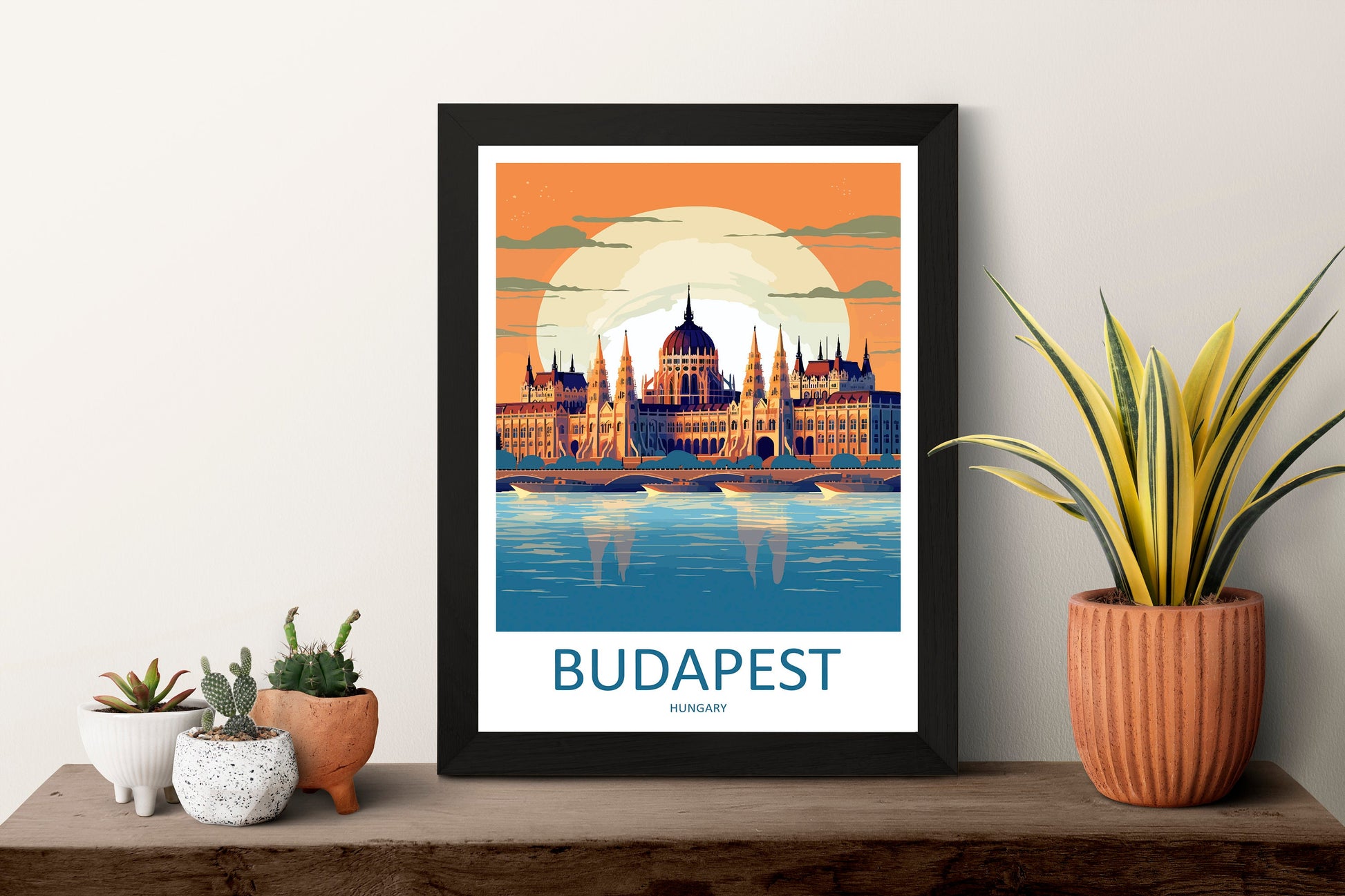 Budapest Travel Print Wall Art Budapest Wall Hanging Home Décor Budapest Gift Art Lovers Hungary Art Lover Gift Budapest Wall Décor