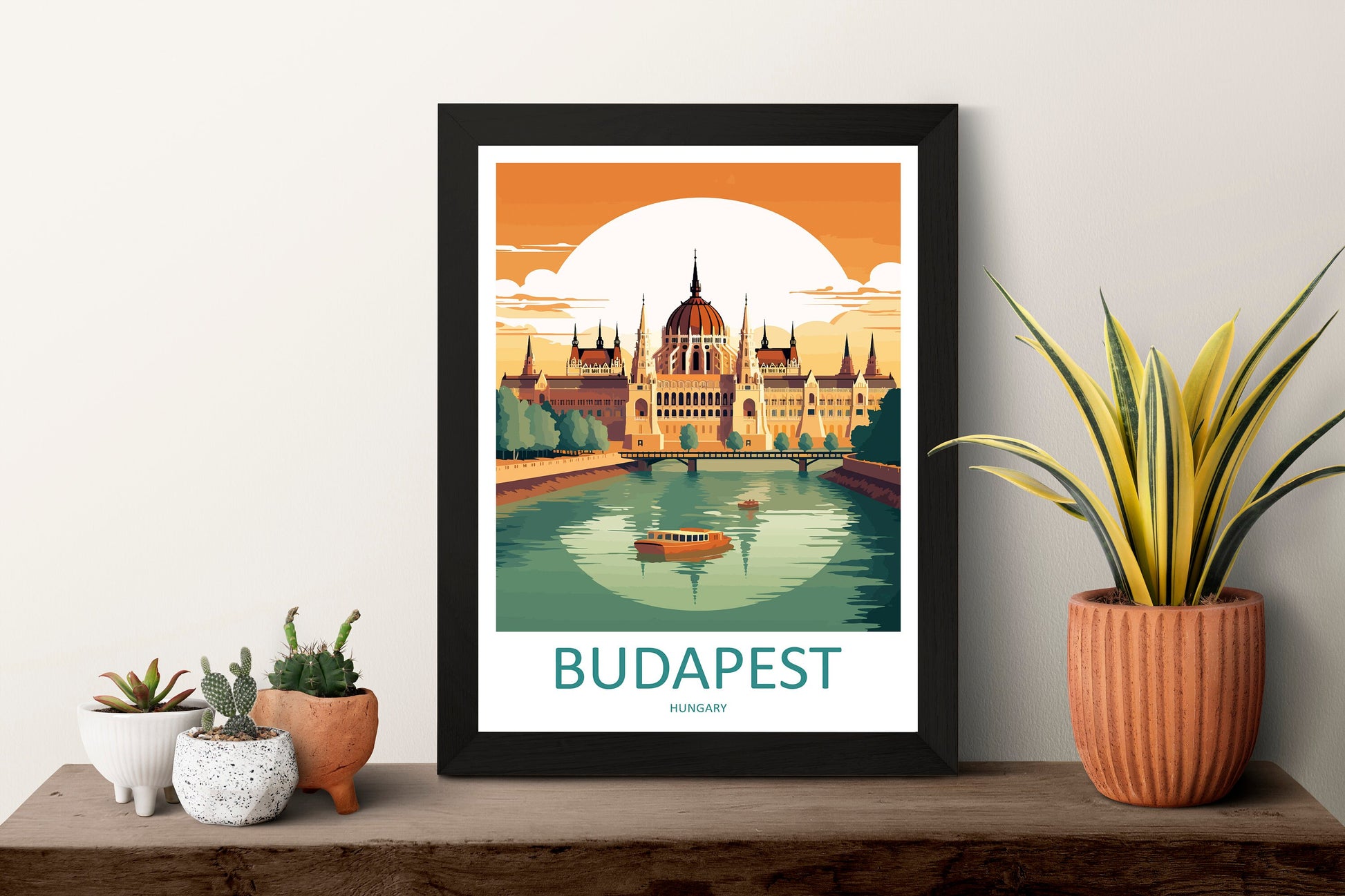 Budapest Travel Print Wall Art Budapest Wall Hanging Home Décor Budapest Gift Art Lovers Hungary Art Lover Gift Budapest Wall Décor