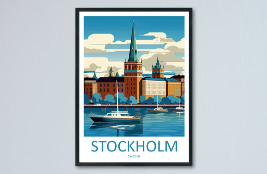 Stockholm Print Stockholm Home Décor Sweden Art Print Stockholm Wall Print For Sweden Gift Wall Hanging Stockholm Home Decor Artwork Swedish