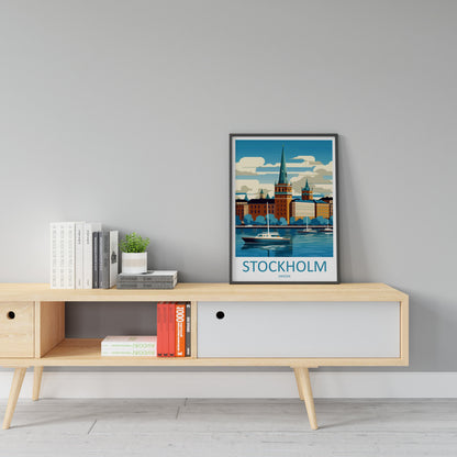 Stockholm Print Stockholm Home Décor Sweden Art Print Stockholm Wall Print For Sweden Gift Wall Hanging Stockholm Home Decor Artwork Swedish