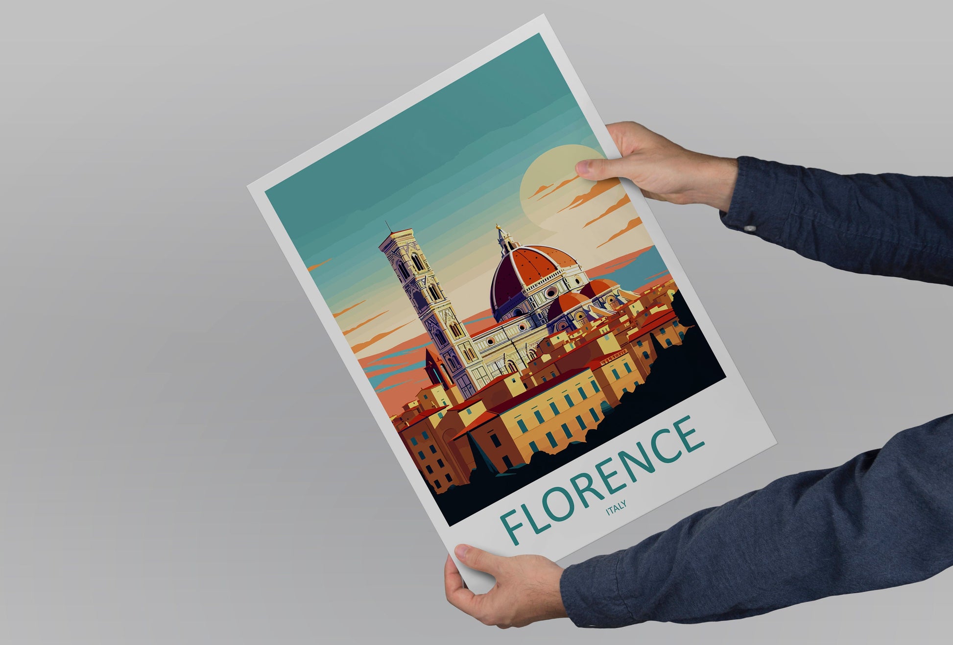 Florence Travel Print Wall Art Florence Italy Wall Hanging Home Decoration Florence Gift Art Lovers Wall Art Print Florence Italy Wall Print
