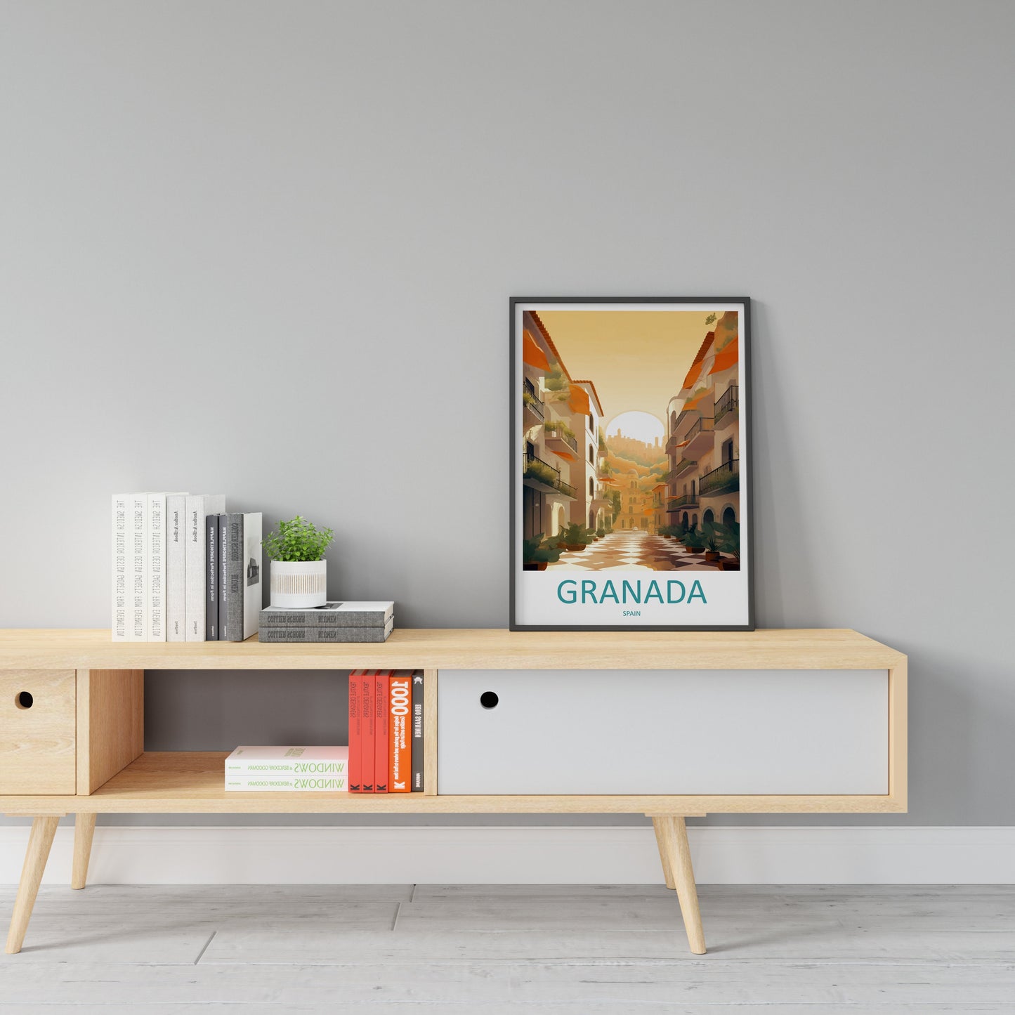 Granada Travel Print Wall Art Granada Wall Hanging Home Décor Granada Gift Art Lovers Spain Art Lover Gift Granada Wall Décor Granada Art