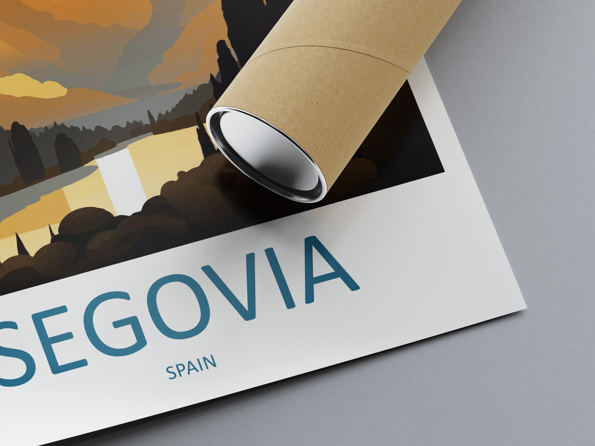 Segovia Travel Print Wall Art Segovia Wall Hanging Home Décor Segovia Gift Art Lovers Spain Art Lover Gift Segovia Print Spain Wall Art