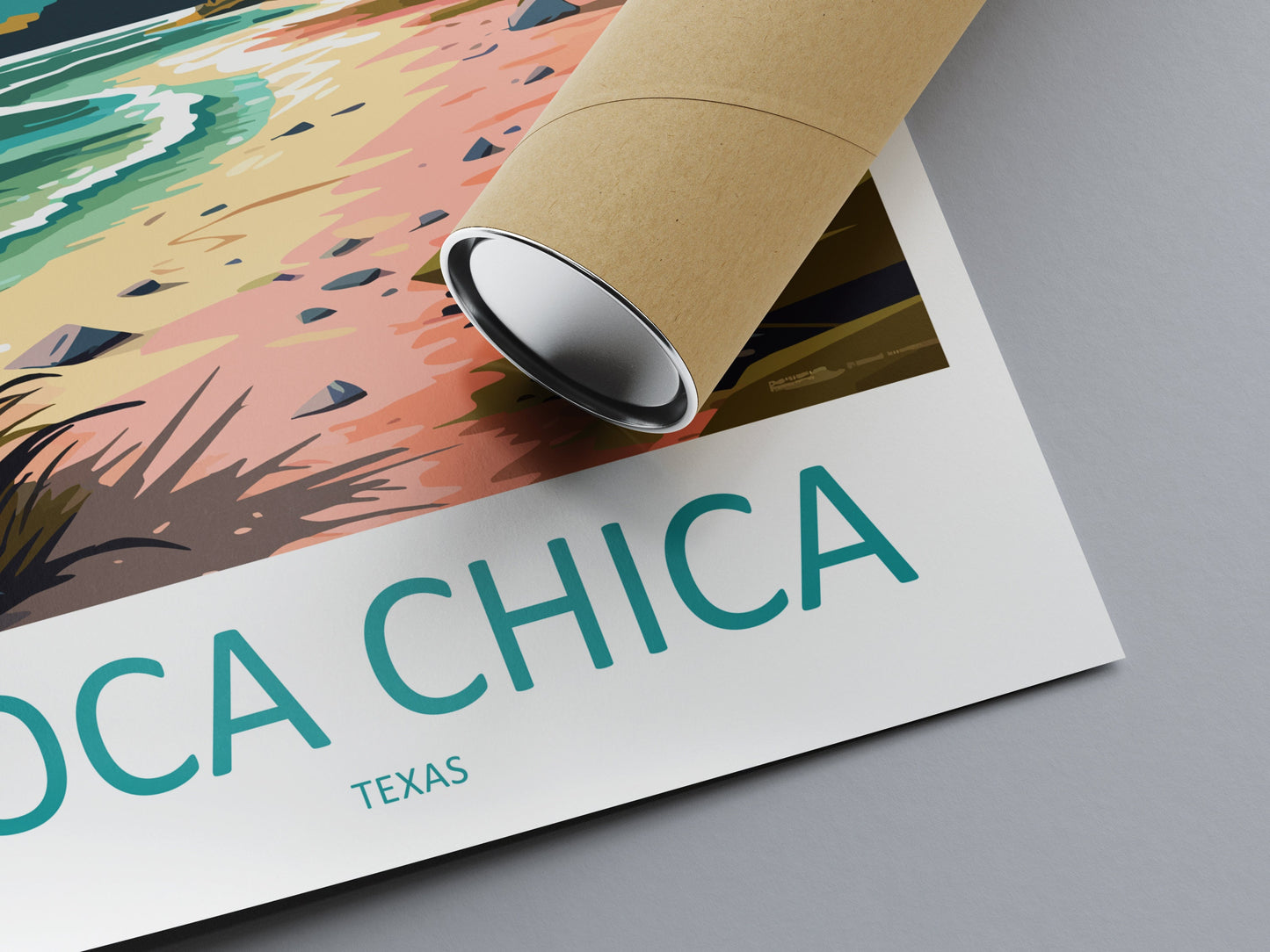 Boca Chica Travel Print Wall Art Boca Chica Wall Hanging Home Décor Boca Chica Gift Art Lovers Texas Art Lover Gift Texas Travel Print