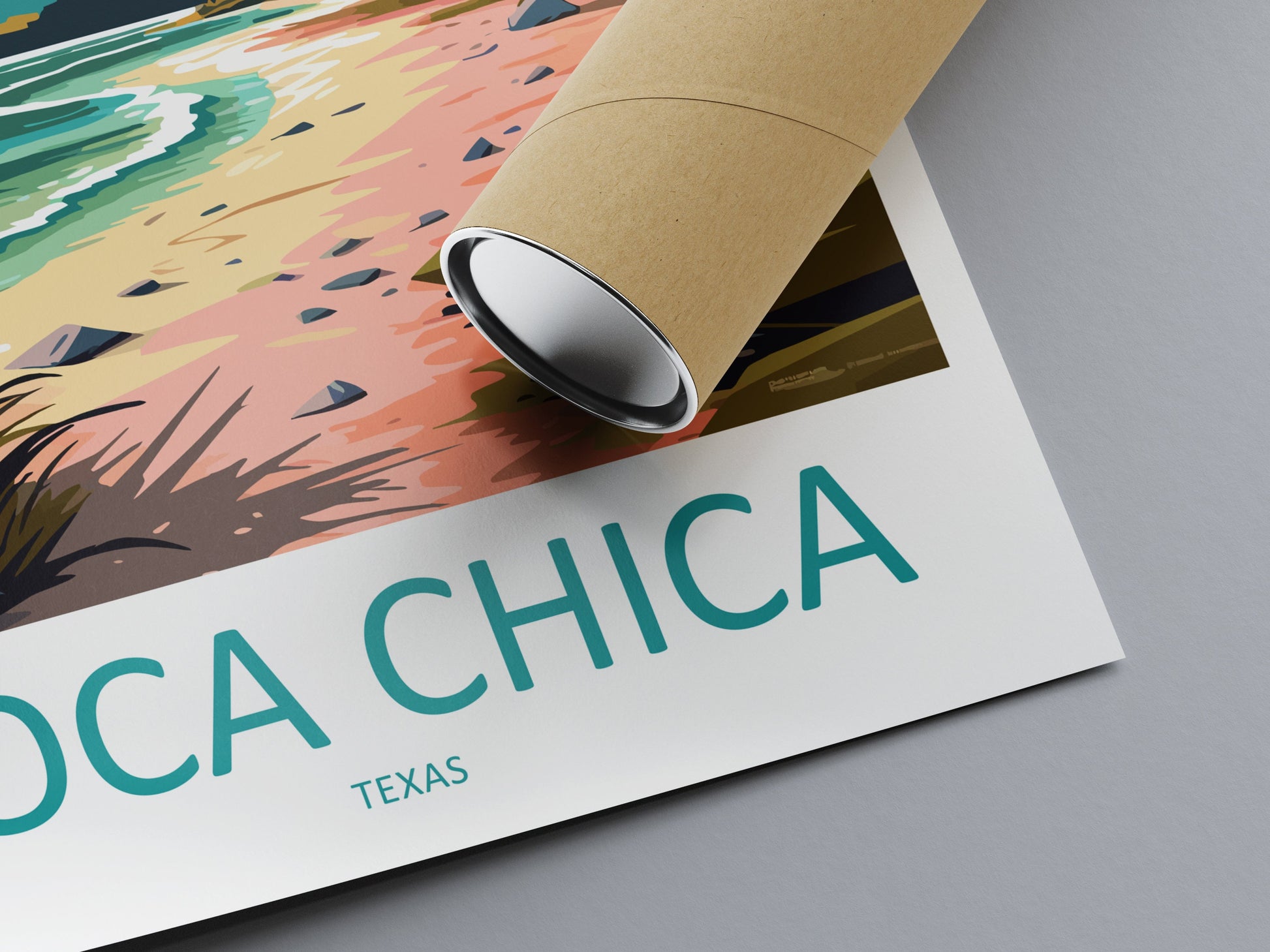 Boca Chica Travel Print Wall Art Boca Chica Wall Hanging Home Décor Boca Chica Gift Art Lovers Texas Art Lover Gift Texas Travel Print