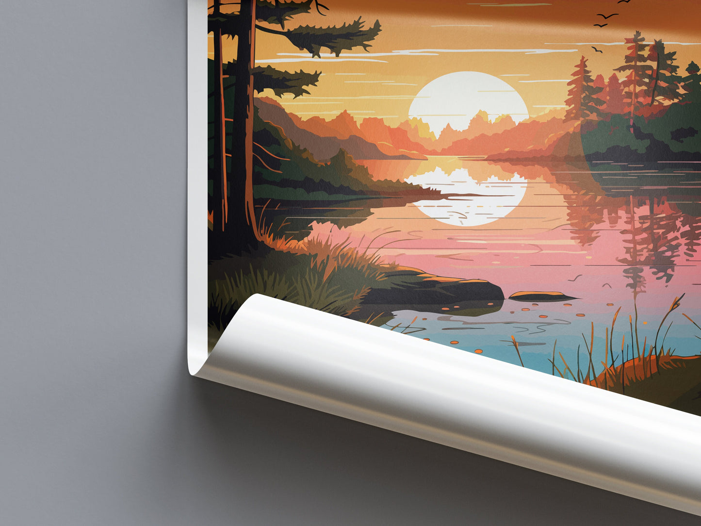 Lake Sam Rayburn Travel Print Wall Art Lake Sam Rayburn Wall Hanging Home Décor Lake Sam Rayburn Gift Art Lovers Texas Art Lover Gift Texas