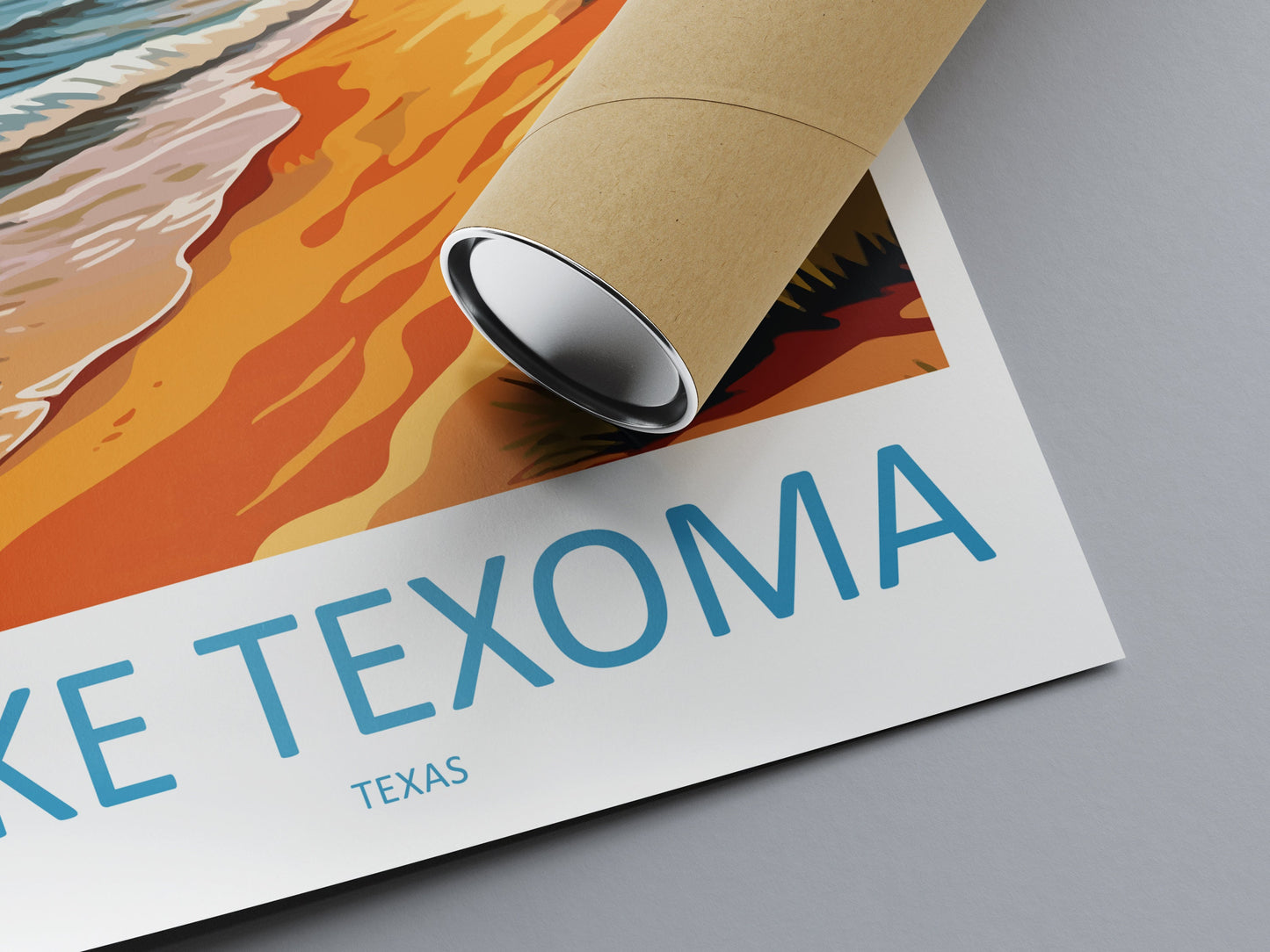 Lake Texoma Travel Print Wall Art Lake Texoma Wall Hanging Home Décor Lake Texoma Gift Art Lovers Texas Art Lover Gift Texas