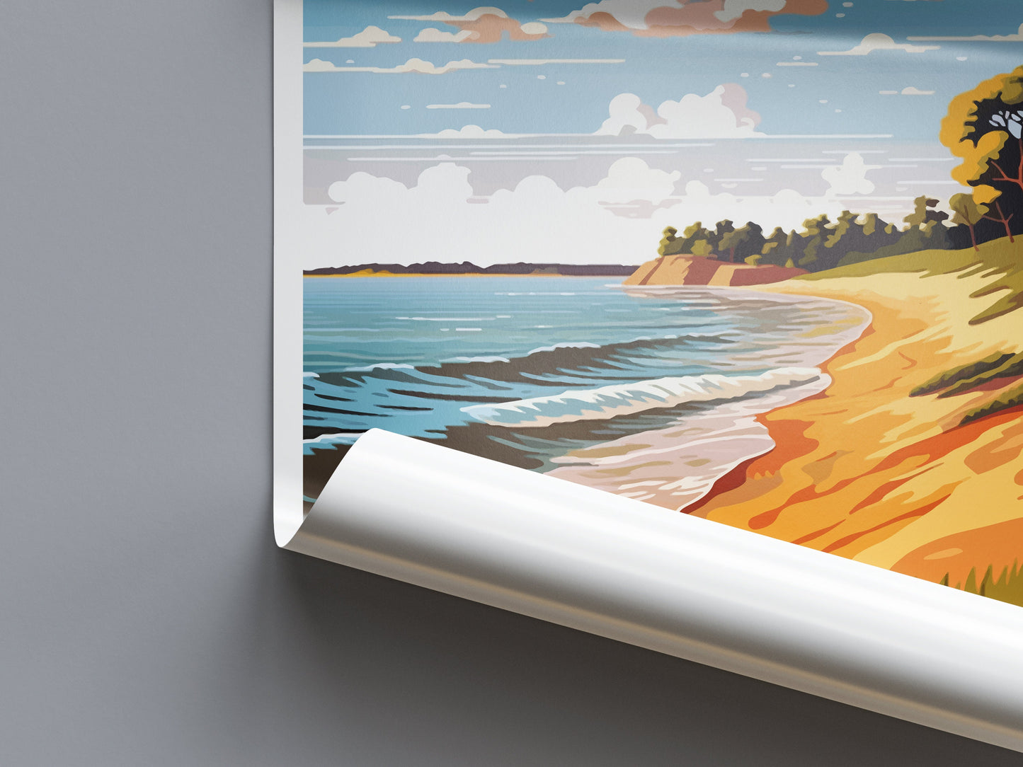 Lake Texoma Travel Print Wall Art Lake Texoma Wall Hanging Home Décor Lake Texoma Gift Art Lovers Texas Art Lover Gift Texas