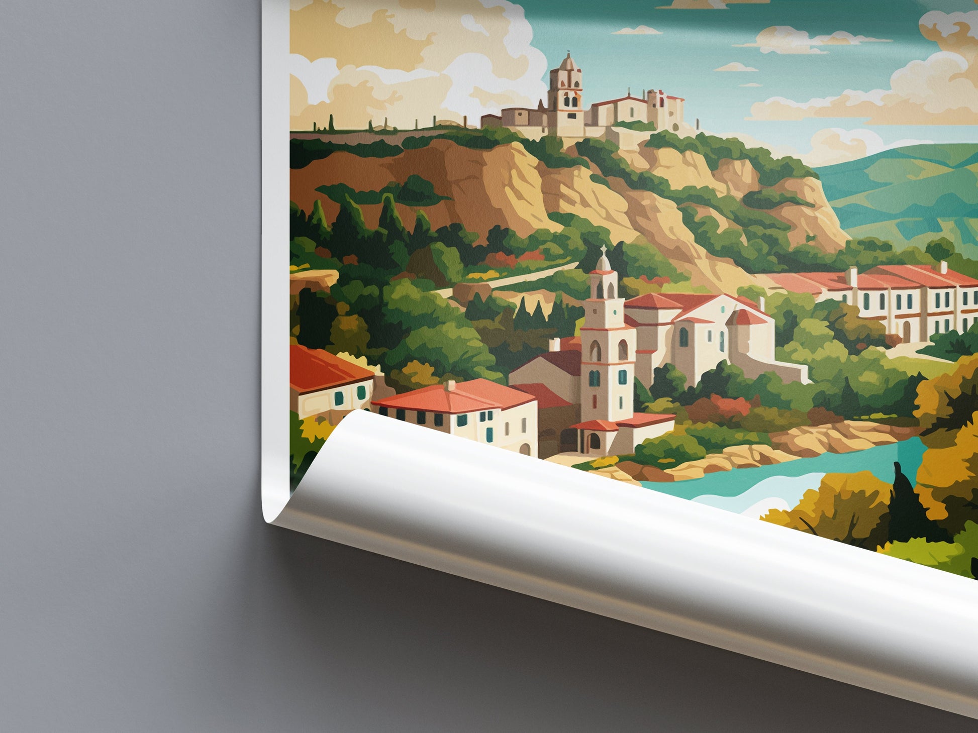 Mount Bonnell Travel Print Wall Art Mount Bonnell Wall Hanging Home Décor Mount Bonnell Gift Art Lovers Texas Art Lover Gift Texas