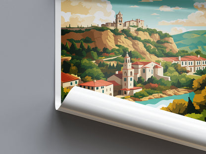Mount Bonnell Travel Print Wall Art Mount Bonnell Wall Hanging Home Décor Mount Bonnell Gift Art Lovers Texas Art Lover Gift Texas