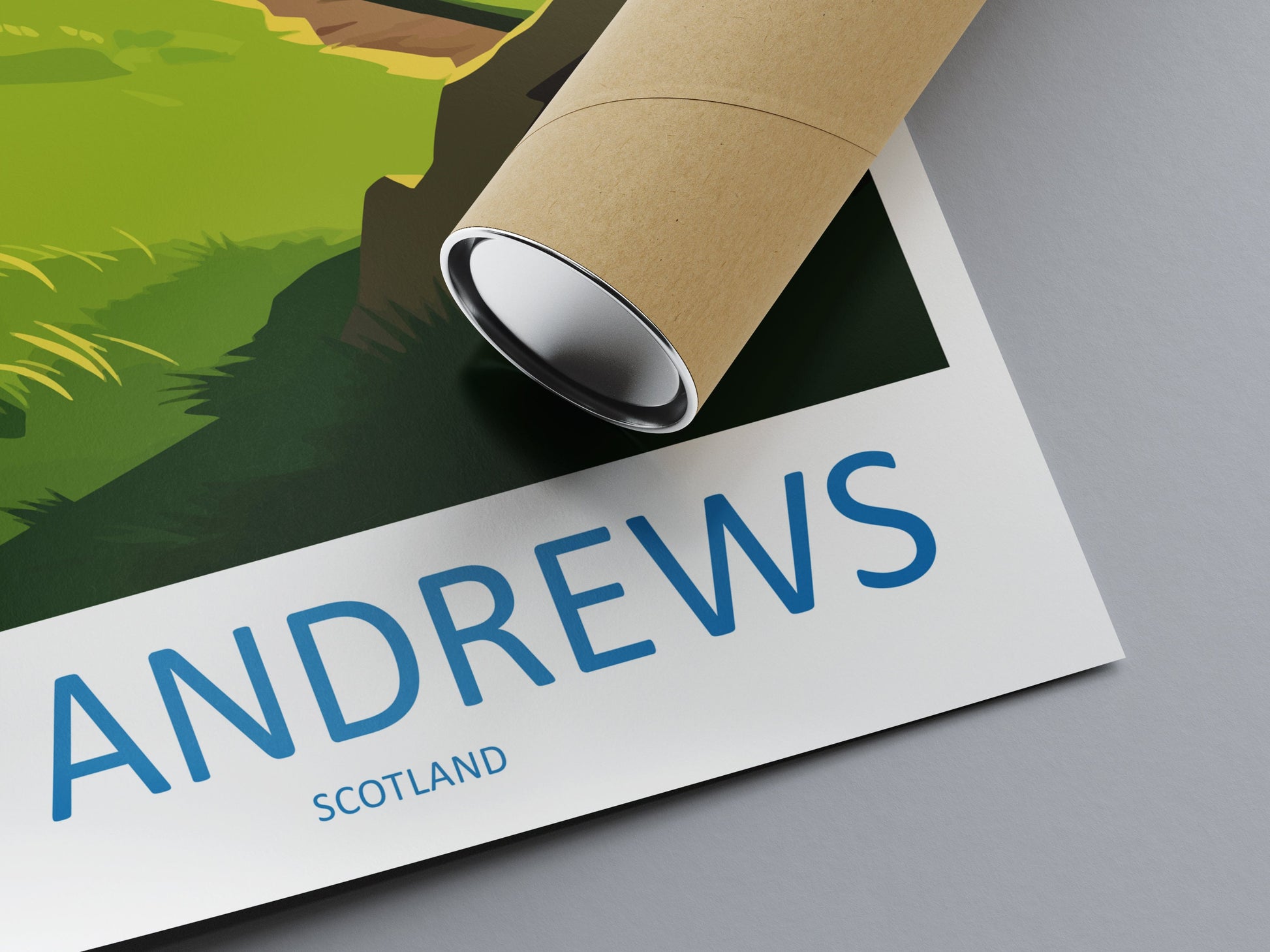 St Andrews Golf Course Travel Print Wall Art St Andrews Wall Hanging Home Décor St Andrews Gift Art Lovers Scotland Art Lover Gift St Andrew