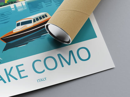 Lake Como Travel Print Wall Art Lake Como Italy Wall Hanging Home Decoration Lake Como Gift Art Lovers Wall Art Print Lake Como Italy Art