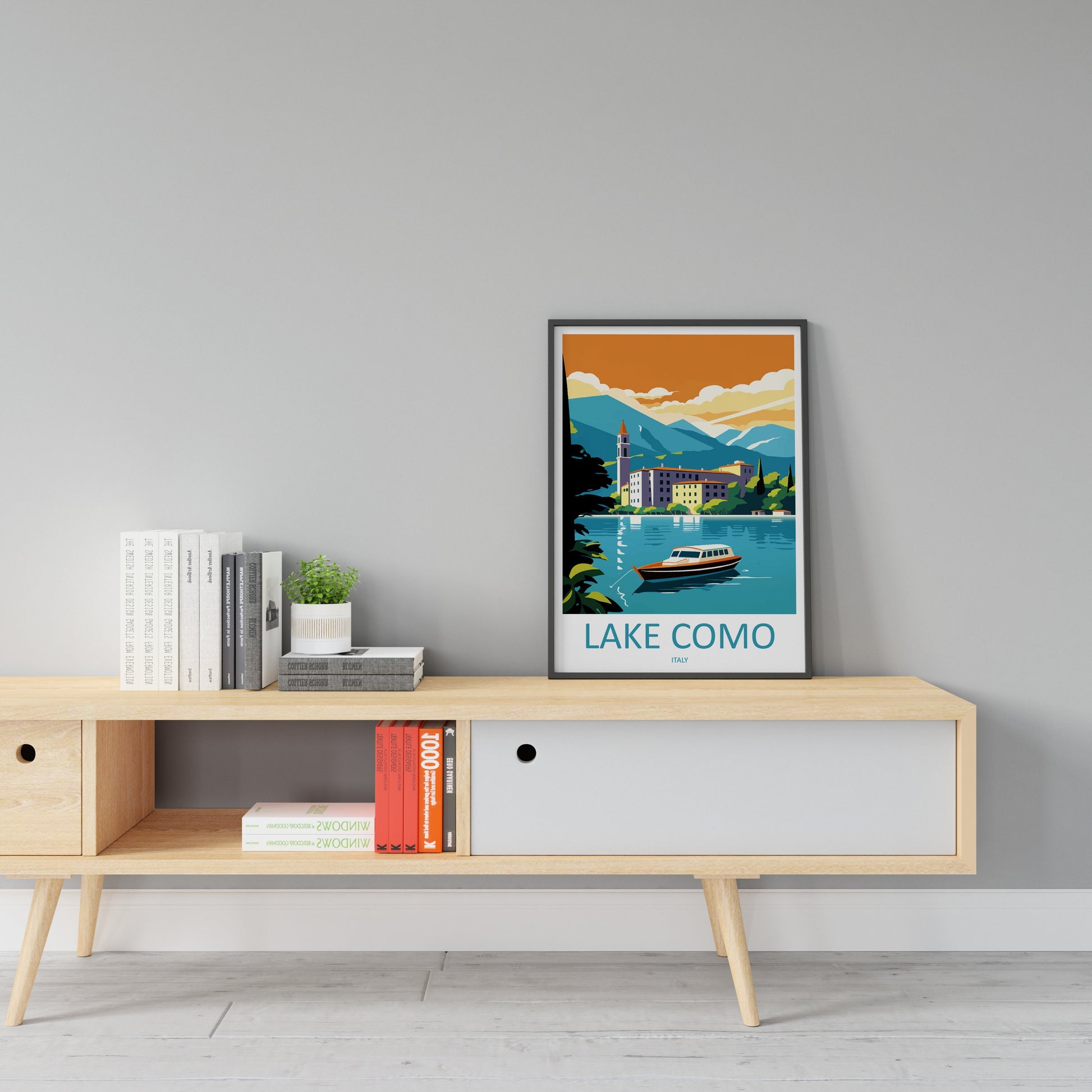 Lake Como Travel Print Wall Art Lake Como Italy Wall Hanging Home Decoration Lake Como Gift Art Lovers Wall Art Print Lake Como Italy Art