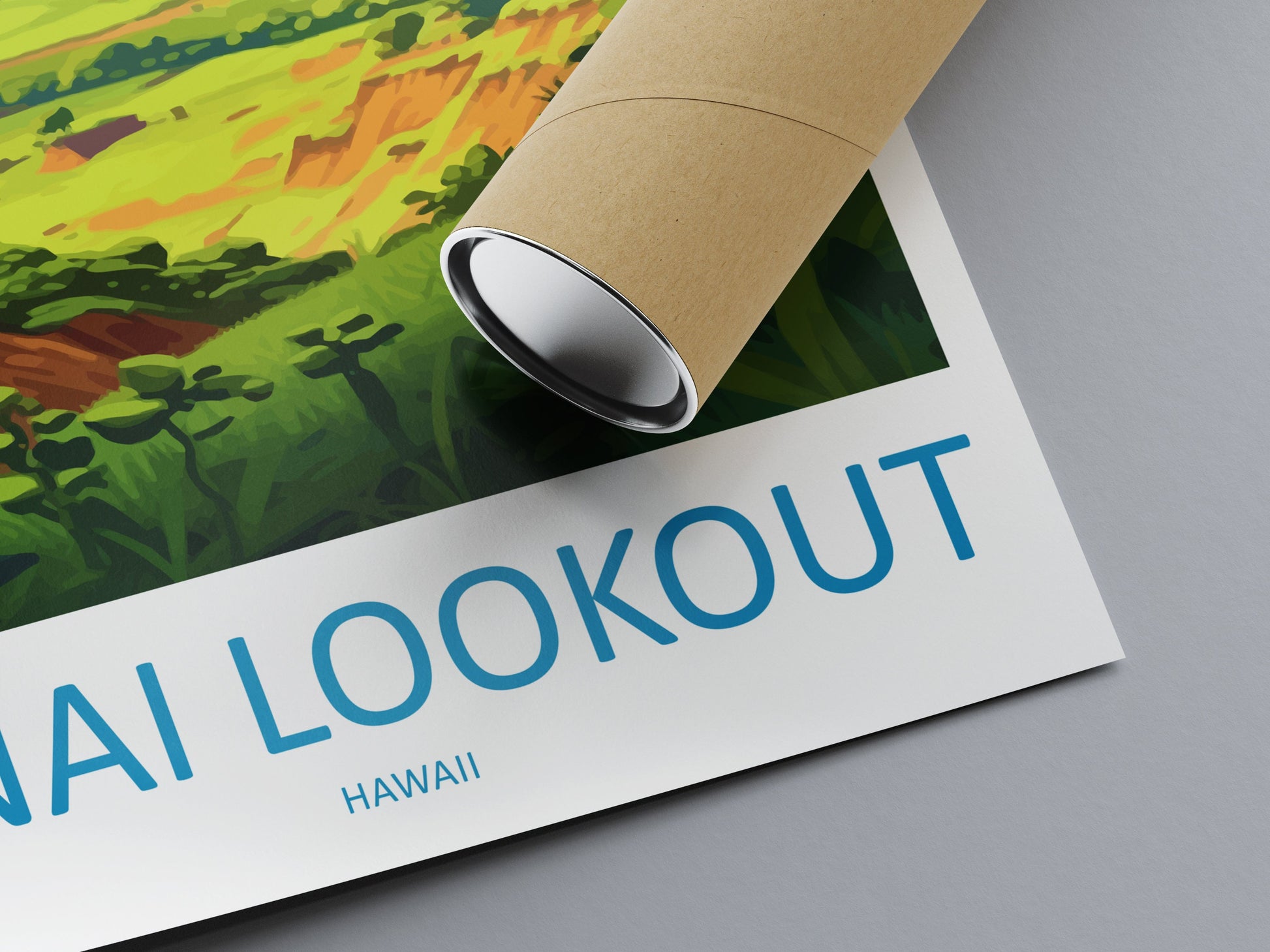 Lanai Lookout Travel Print Wall Art Lanai Lookout Wall Hanging Home Décor Lanai Lookout Gift Art Lovers Hawaii Art Lover Gift Print Artwork