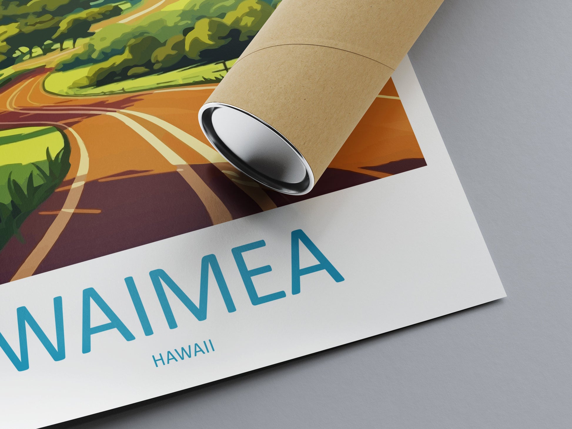 Waimea Travel Print Wall Art Waimea Wall Hanging Home Décor Waimea Gift Art Lovers Hawaii Art Lover Gift Print Artwork