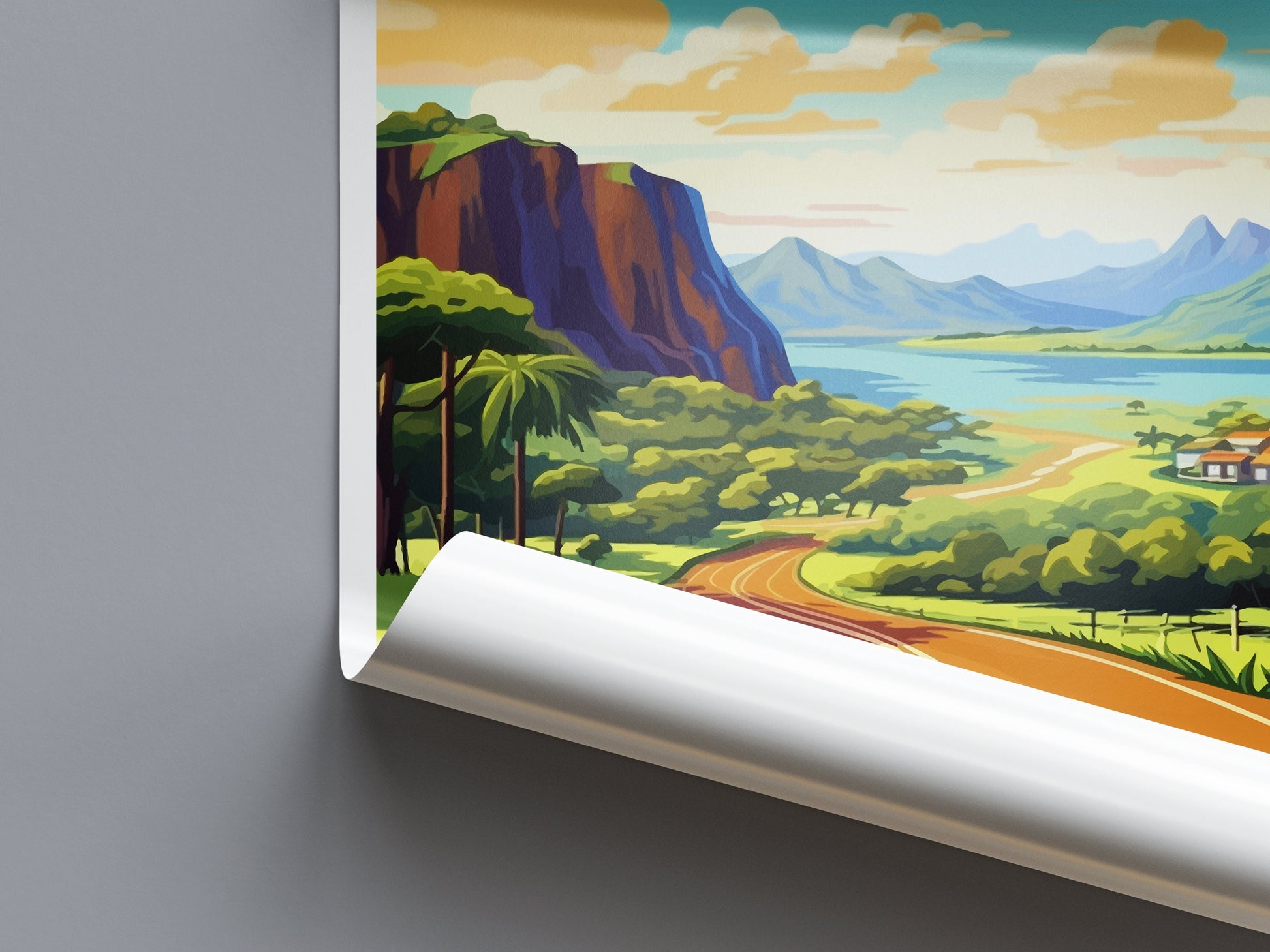 Waimea Travel Print Wall Art Waimea Wall Hanging Home Décor Waimea Gift Art Lovers Hawaii Art Lover Gift Print Artwork