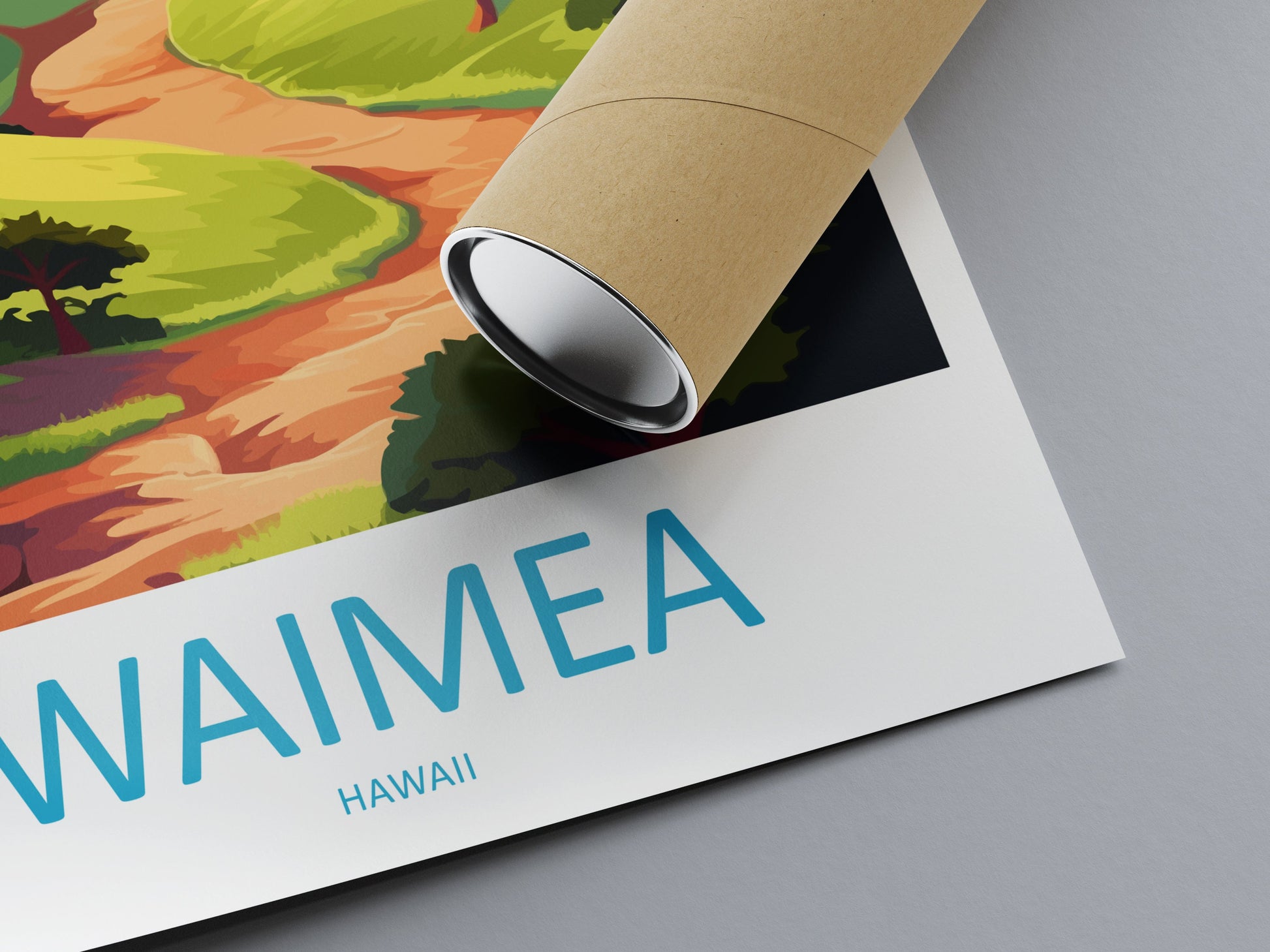 Waimea Travel Print Wall Art Waimea Wall Hanging Home Décor Waimea Gift Art Lovers Hawaii Art Lover Gift Print Artwork