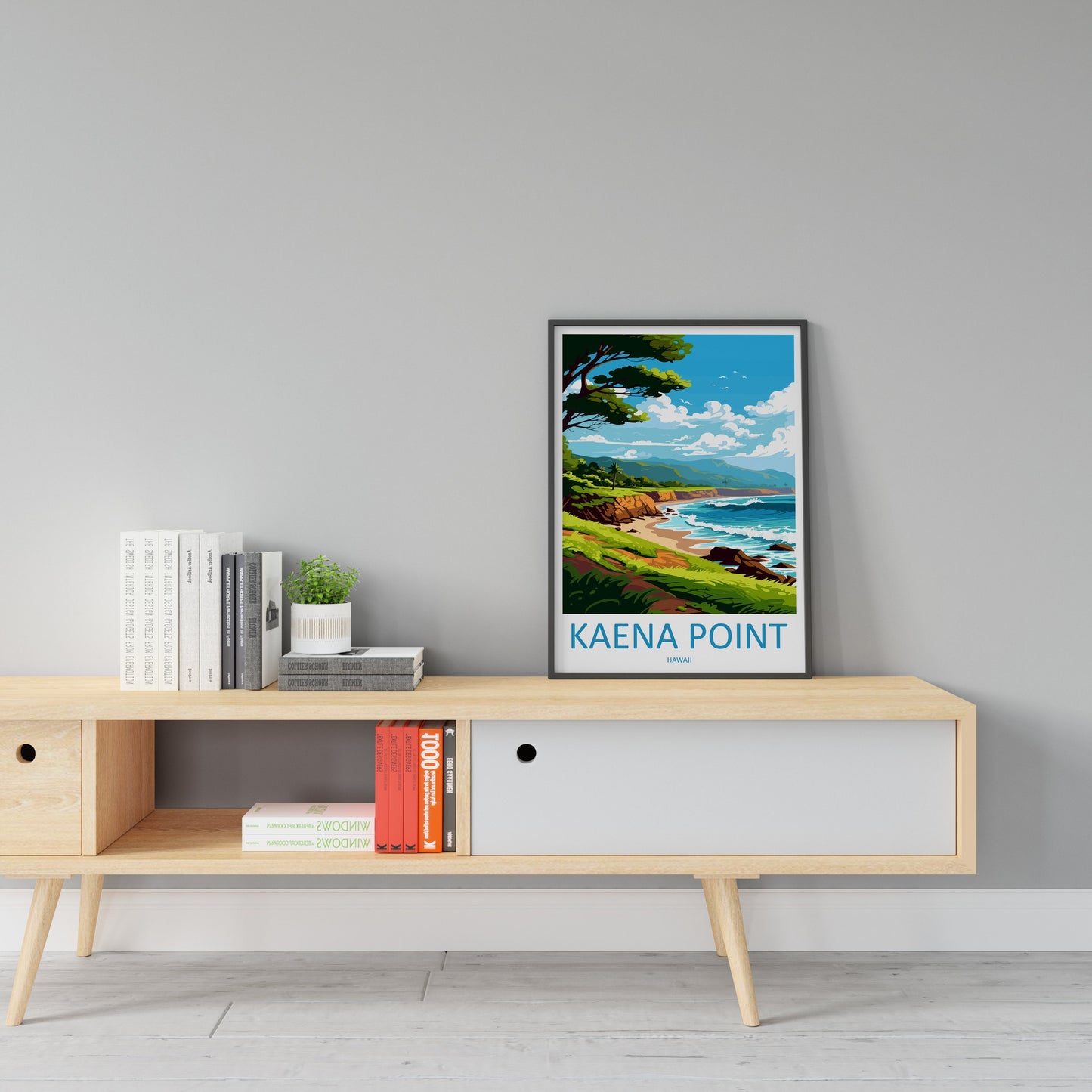 Kaena Point Travel Print Wall Art Kaena Point Wall Hanging Home Décor Kaena Point Gift Art Lovers Hawaii Art Lover Gift Print Artwork