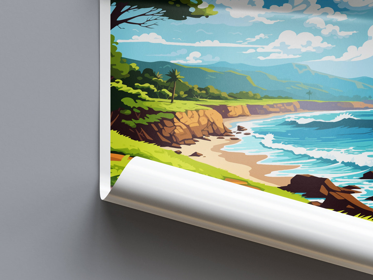 Kaena Point Travel Print Wall Art Kaena Point Wall Hanging Home Décor Kaena Point Gift Art Lovers Hawaii Art Lover Gift Print Artwork
