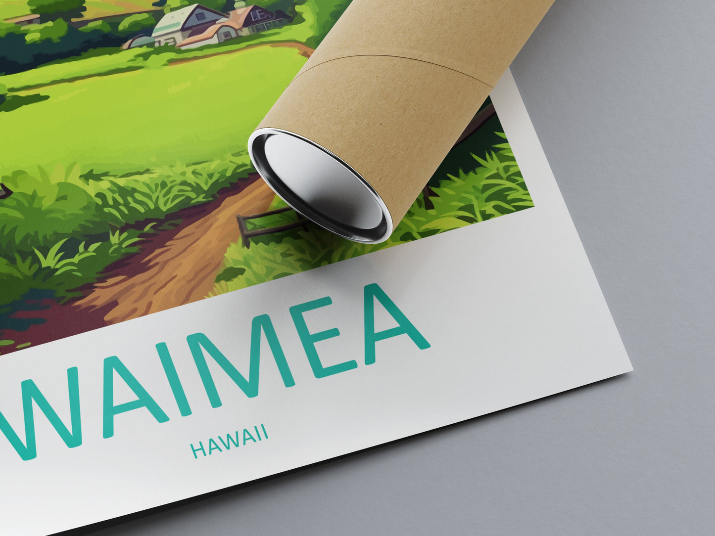 Waimea Travel Print Wall Art Waimea Wall Hanging Home Décor Waimea Gift Art Lovers Hawaii Art Lover Gift Print Artwork