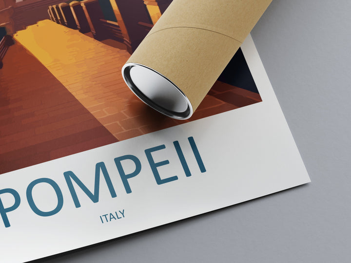 Pompeii Travel Print Wall Art Pompeii Italy Wall Hanging Home Decoration Pompeii Gift Art Lovers Wall Art Print Pompeii Italy Art Pompeii
