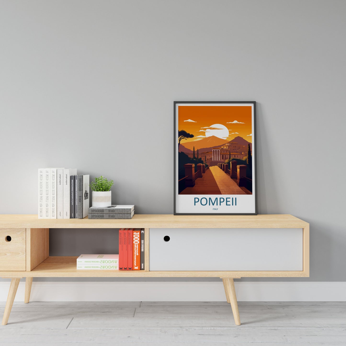 Pompeii Travel Print Wall Art Pompeii Italy Wall Hanging Home Decoration Pompeii Gift Art Lovers Wall Art Print Pompeii Italy Art Pompeii