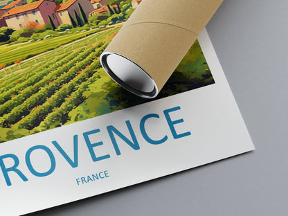 Provence Travel Print Wall Art Provence Wall Hanging Home Décor Provence Gift Art Lovers France Art Lover Gift Provence Art Provence Art