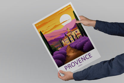 Provence Travel Print Wall Art Provence Wall Hanging Home Décor Provence Gift Art Lovers France Art Lover Gift Provence Art Provence Art