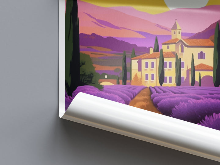 Provence Travel Print Wall Art Provence Wall Hanging Home Décor Provence Gift Art Lovers France Art Lover Gift Provence Art Provence Art