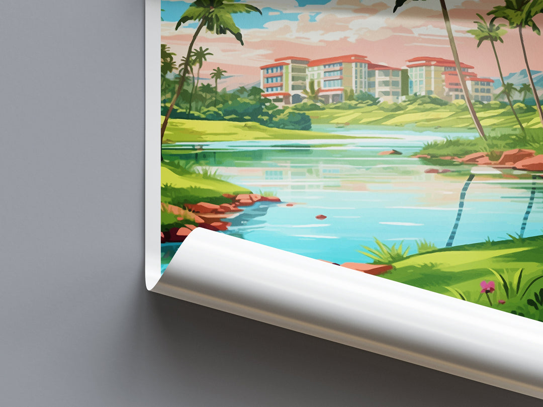 Ko Olina Travel Print Wall Art Ko Olina Wall Hanging Home Décor Ko Olina Gift Art Lovers Hawaii Art Lover Gift Print Artwork
