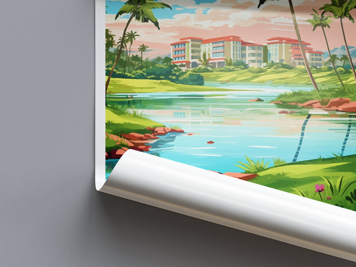 Ko Olina Travel Print Wall Art Ko Olina Wall Hanging Home Décor Ko Olina Gift Art Lovers Hawaii Art Lover Gift Print Artwork