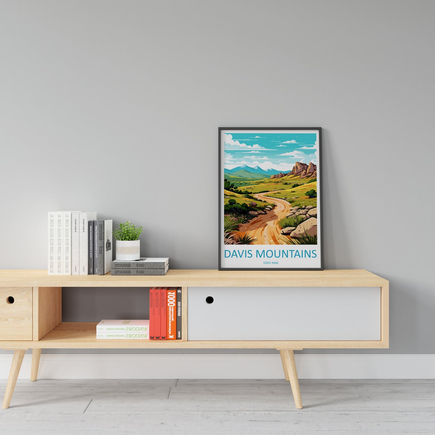 Davis Mountain State Park Travel Print Wall Art Davis Mountain Wall Hanging Home Décor Davis Mountain Gift Art Lovers Texas Art Lover