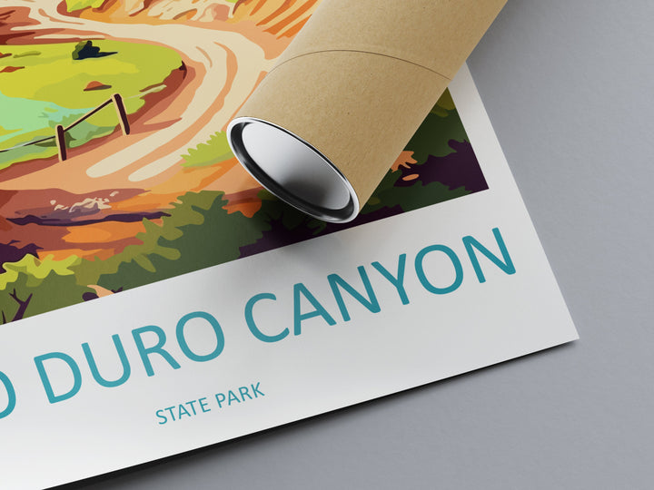 Palo Duro Canyon Travel Print Wall Art Palo Duro Canyon Wall Hanging Home Décor Palo Duro Canyon Gift Art Lovers Texas Art Lover