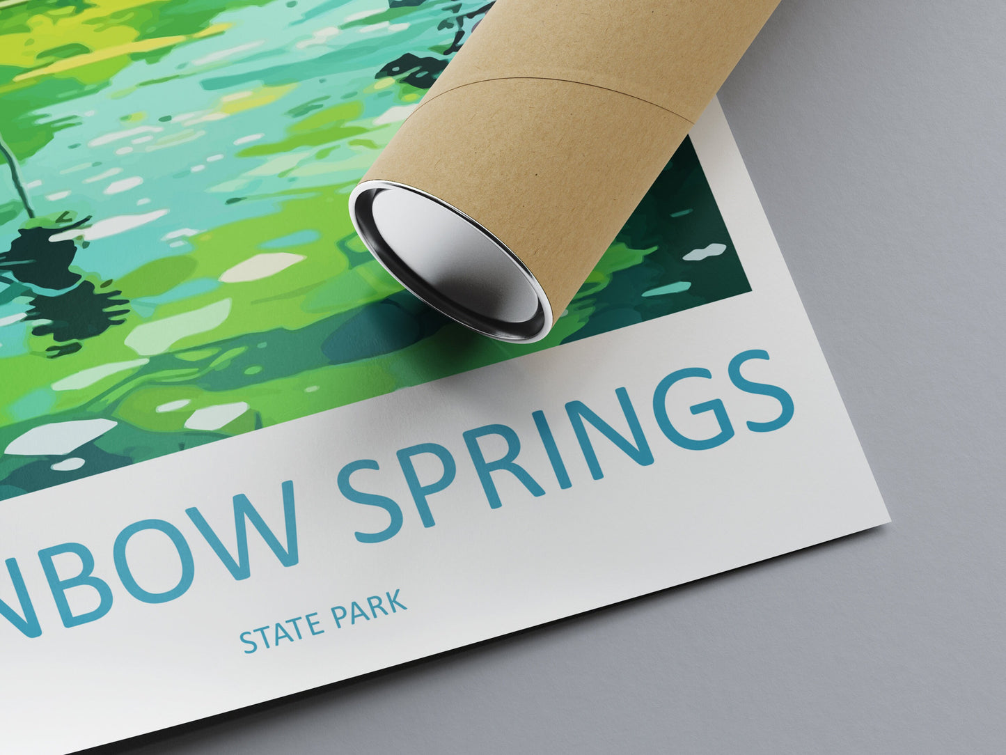 Rainbow Springs State Park Travel Print Wall Art Rainbow Springs Wall Hanging Home Décor Rainbow Springs Gift Art Lovers Florida Art Gift