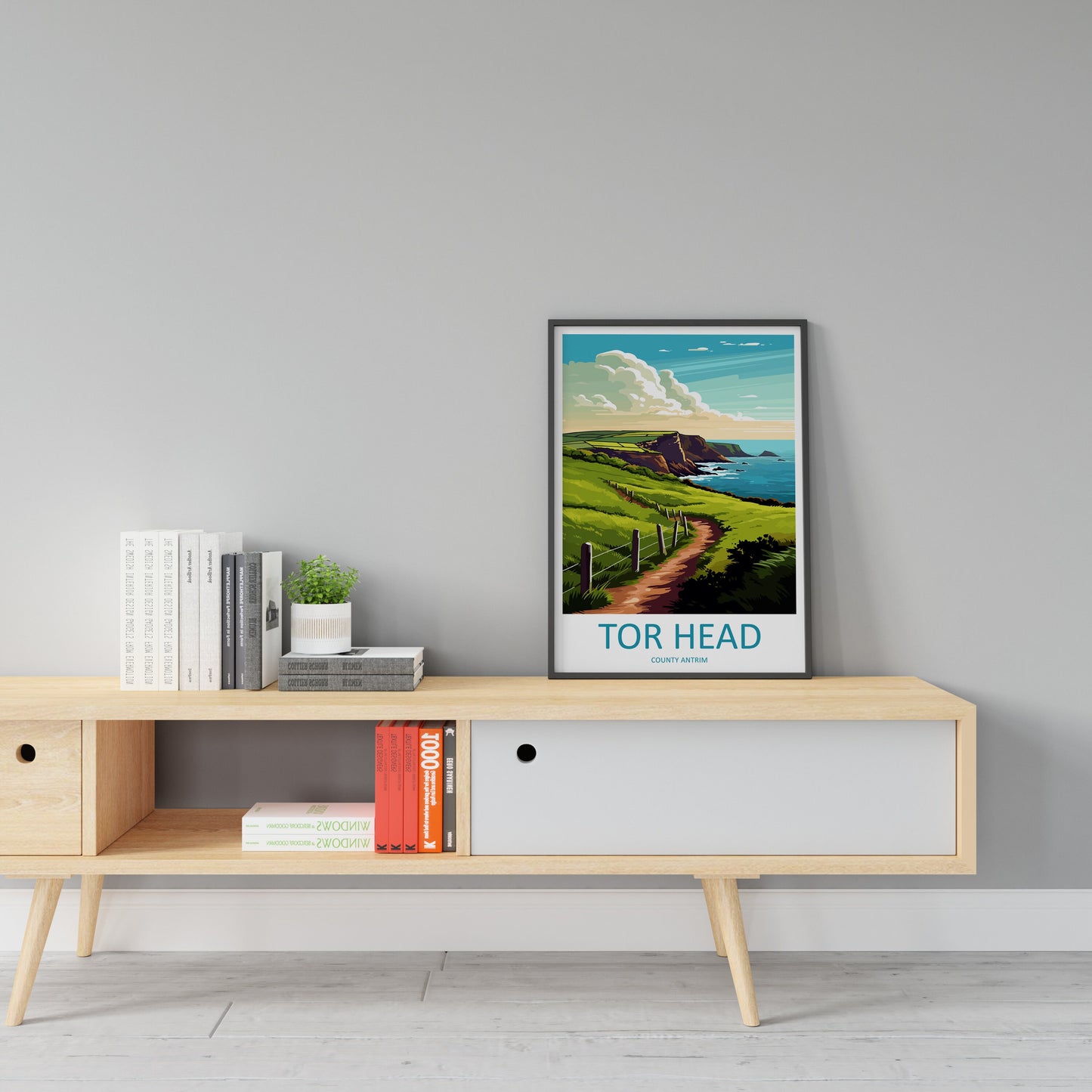 Tor Head Travel Print Wall Art Tor Head Wall Hanging Home Décor Tor Head Gift Art Lovers England Art Lover Gift Print Artwork