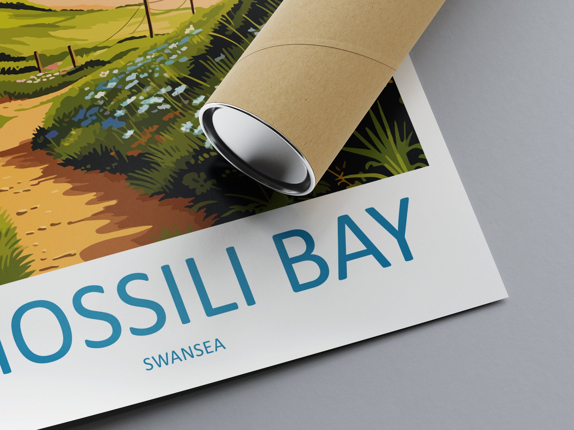 Rhossili Bay Travel Print Wall Art Rhossili Bay Wall Hanging Home Décor Rhossili Bay Gift Art Lover Gift Print Swansea Travel Print