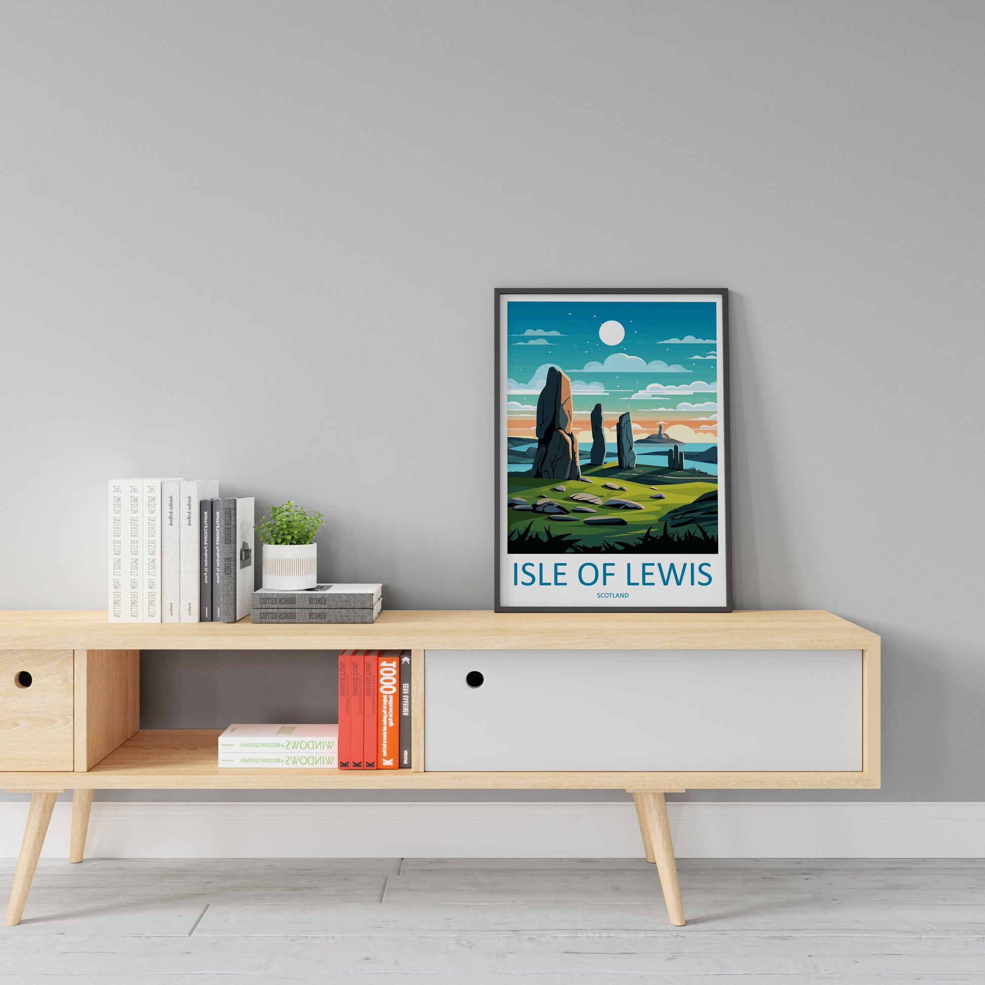 Isle Of Lewis Travel Print Wall Art Isle Of Lewis Wall Hanging Home Décor Isle Of Lewis Gift Art Lovers Scotland Art Lover Gift Isle Poster