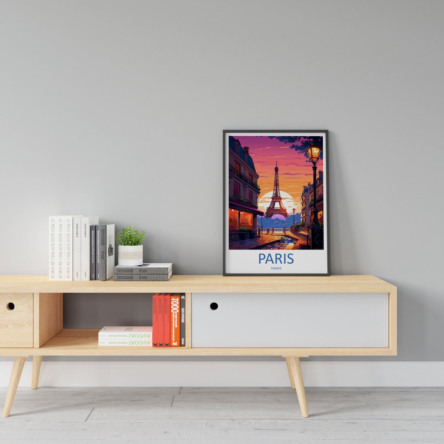 Paris Travel Print Wall Art Paris Wall Hanging Home Décor Paris Gift Art Lovers France Art Lover Gift Paris Print France Wall Art Décor