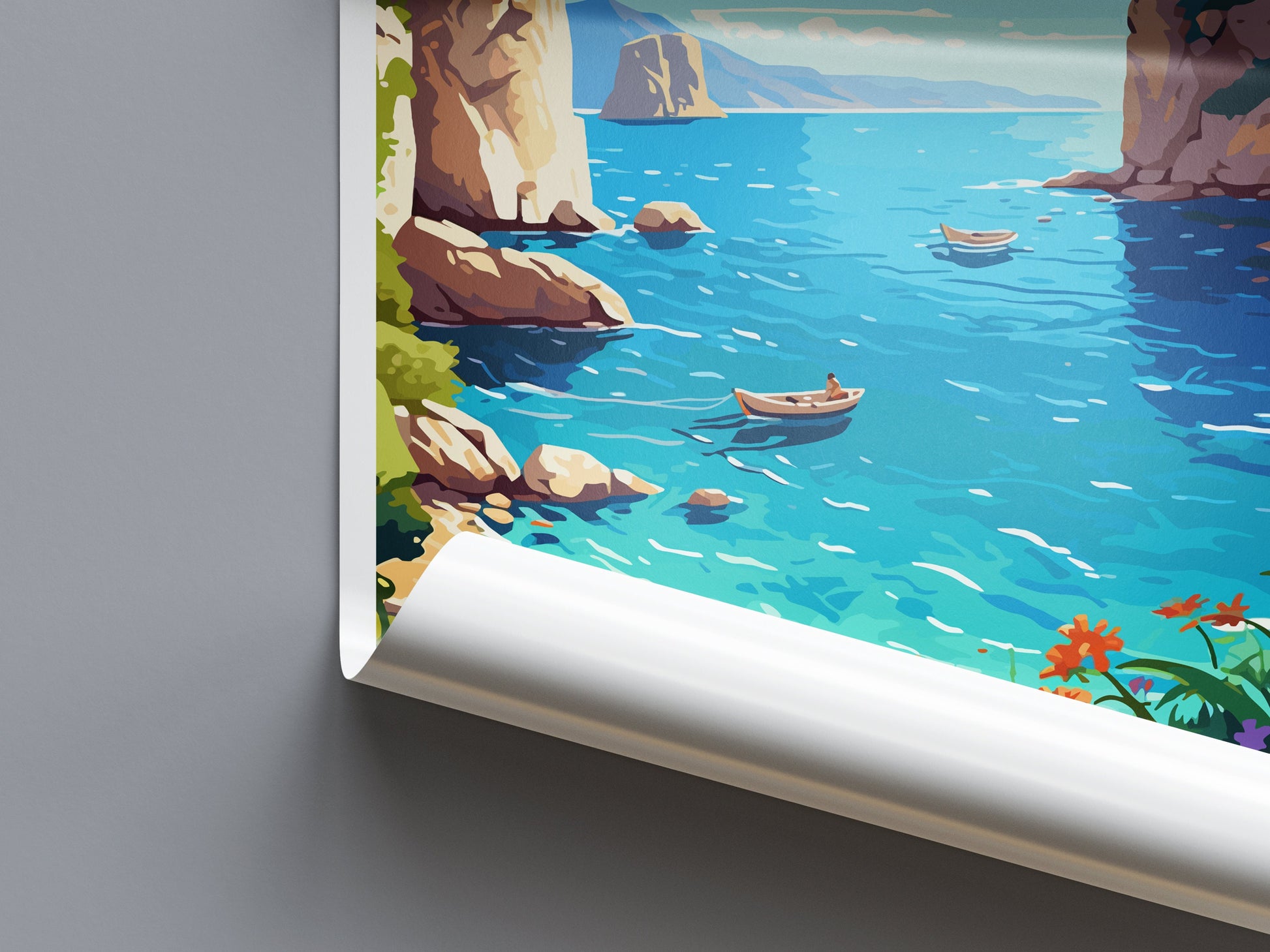 Zakynthos Travel Print Wall Art Zakynthos Greece Wall Hanging Home Decoration Zakynthos Gift Art Lovers Wall Art Print Zakynthos Greek Print