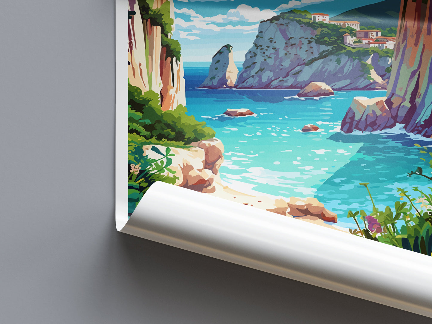 Zakynthos Travel Print Wall Art Zakynthos Greece Wall Hanging Home Decoration Zakynthos Gift Art Lovers Wall Art Print Zakynthos Greek Print