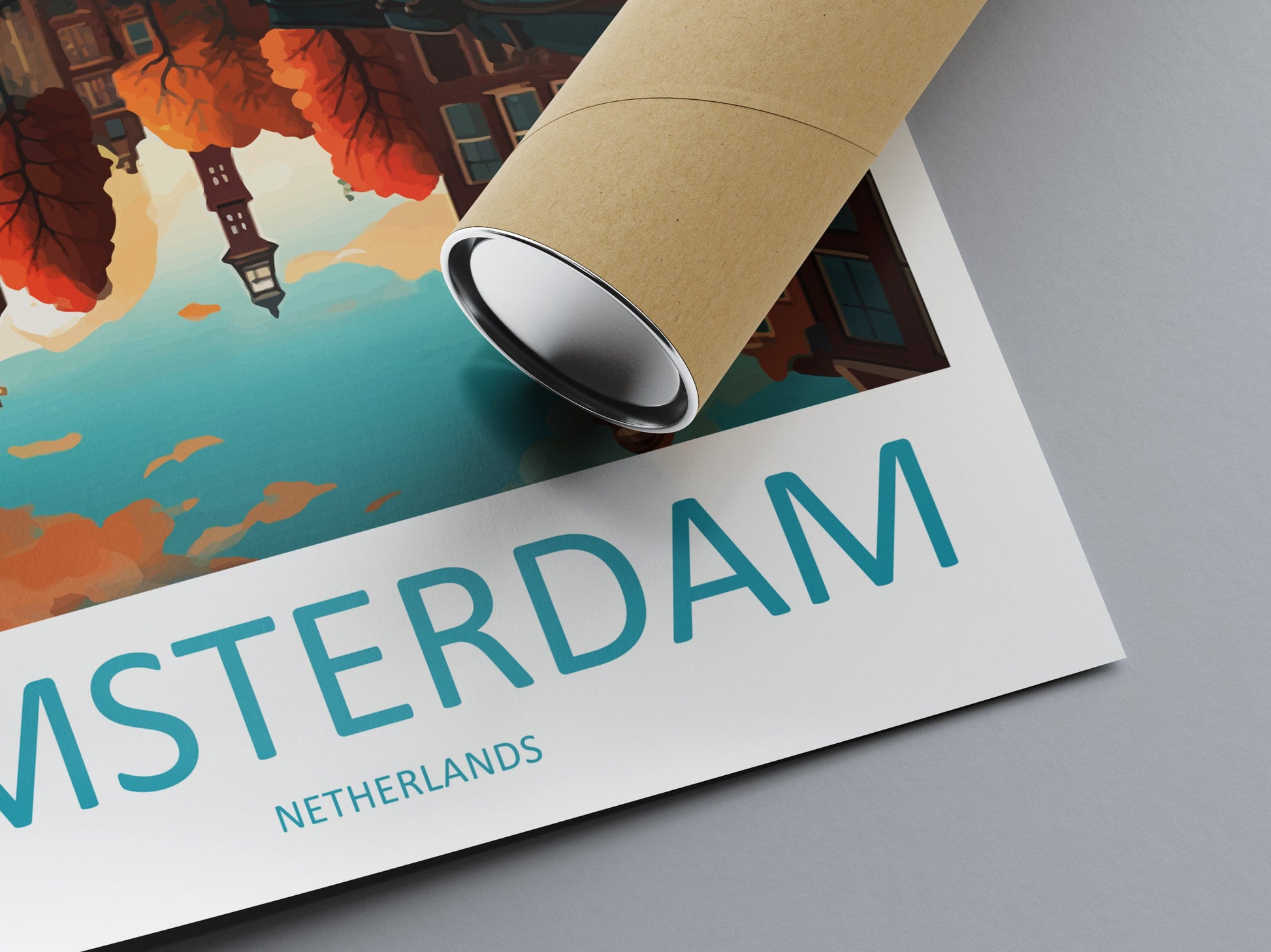 Amsterdam Travel Print Wall Art Amsterdam Wall Hanging Home Décor Amsterdam Gift Art Lovers Netherlands Art Lover Gift Amsterdam Decor