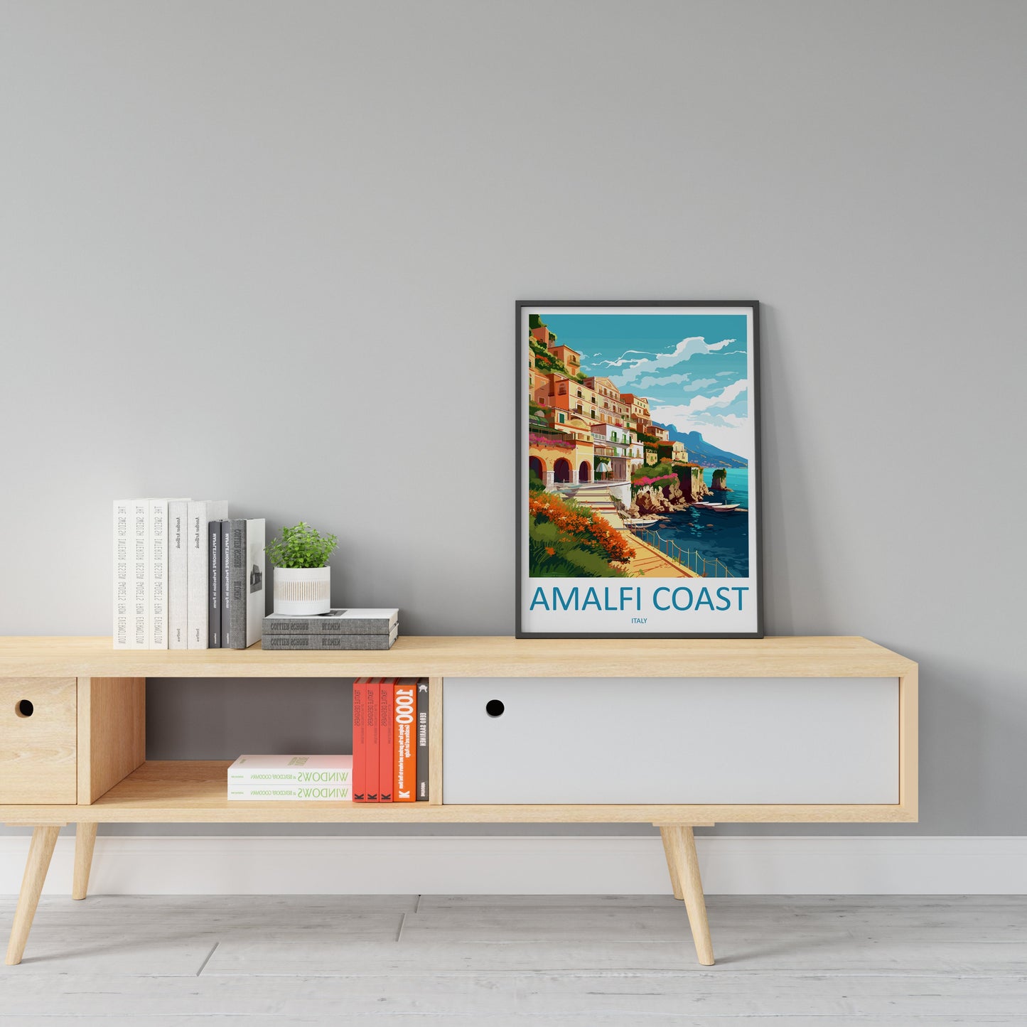 Amalfi Travel Print Wall Art Amalfi Italy Wall Hanging Home Decoration Amalfi Gift Art Lovers Wall Art Print Amalfi Italy Art Amalfi Art