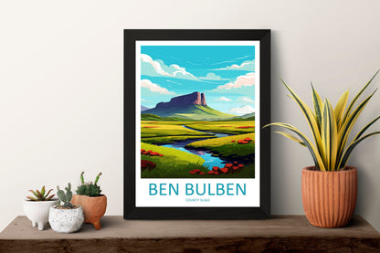 Ben Bulben Print Ben Bulben Home Décor Landscape Art Print Ben Bulben Wall Art for Ireland Enthusiast Gift Wall Hanging Art