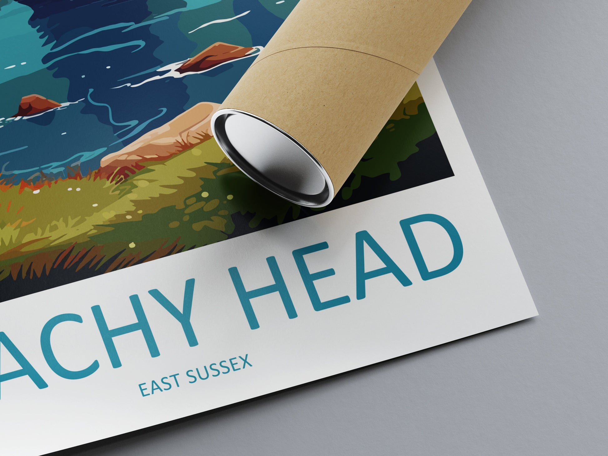 Beachy Head Travel Print Wall Art Beachy Head Wall Hanging Home Décor Beachy Head Gift Art Lover Gift Print Sussex Travel Print